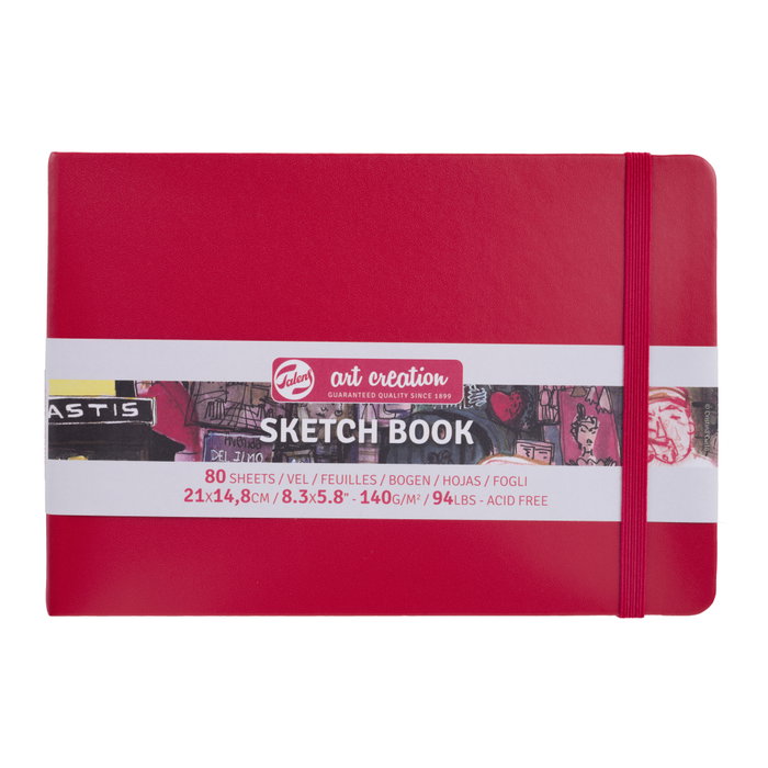 Talens Art Creation Cuaderno de Bocetos Rojo 14.8 x 21 cm 80 Hojas Talens Art Creation Cuaderno de Bocetos Rojo 14.8 x 21 cm 80 Hojas